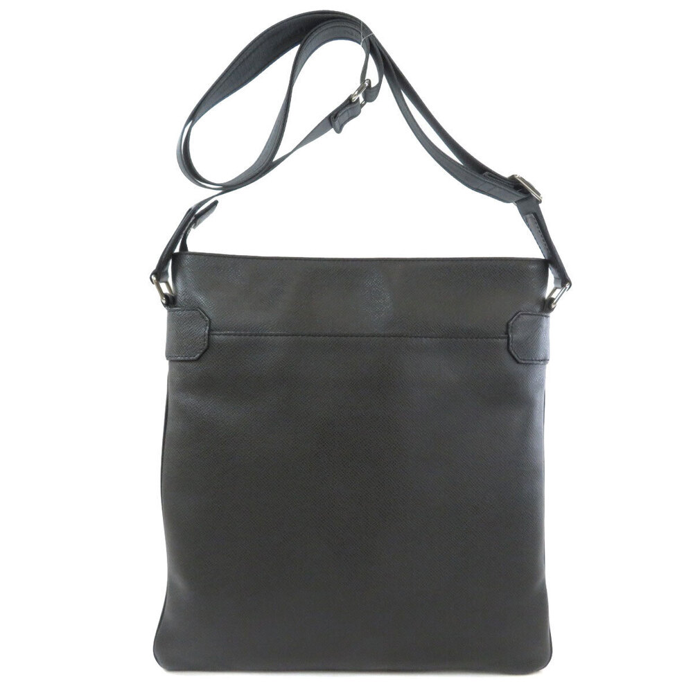 Louis Vuitton Bag Leather Sasha Taiga Shoulder Black